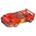 LEAN Toys Construction Blocks Car Robot 2in1 Red Drive 329 pcs