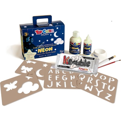 Toy Color Креативен комплект Toy Color неон, 10 части, 0516
