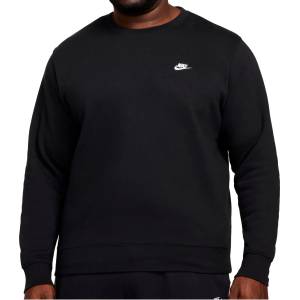 Nike Мъжки пуловер Nike Club BB Crew Jumper - Black / White (017-4499-0514)