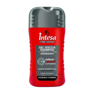 Intesa Bath & shower shampoo odour block Sprchový gél & Šampón s trojitou technológiou 250 ml