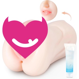 SuperLove Realistic Pocket Pussy & Mouth Masturbator