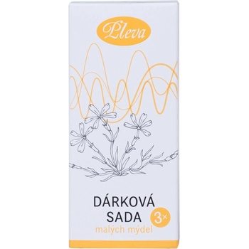 Pleva darčeková sada mydiel 3 x 24 g