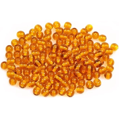 Glass beads, s.r.o. Mačkané kulaté korálky - 4 mm 10110 Balení: 600ks