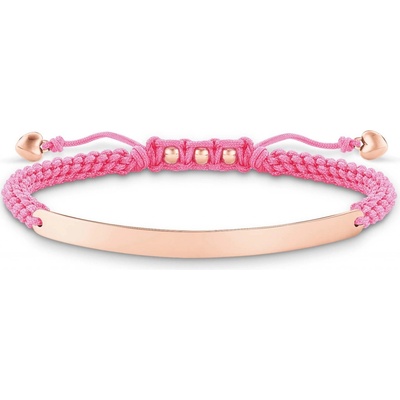 Thomas Sabo dámsky náramok zo striebra ružové/ružové zlato LBA0048-597-9-L21v