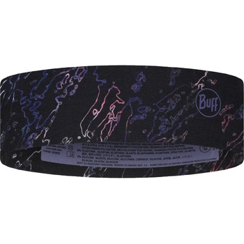 Buff Лента за глава Buff Coolnet UV Slim Headband - Anter Black - размер One Size (203-2463-0911)