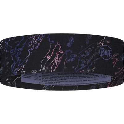 Buff Лента за глава Buff Coolnet UV Slim Headband - Anter Black - размер One Size (203-2463-0911)