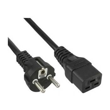 InLine 16658E Черен 1, 5 м Захранващ щепсел тип F IEC C19 (16658E) (16658E)