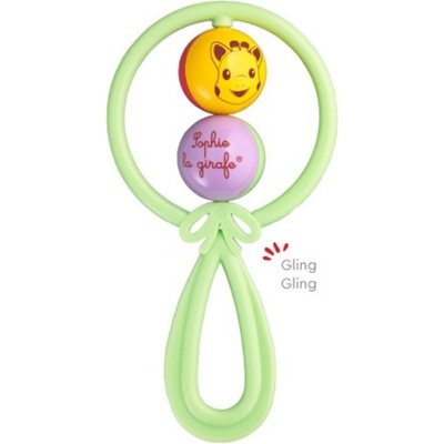Sophie la Girafe Дрънкалка с 2 топчета Sophie la Girafe (S200188)