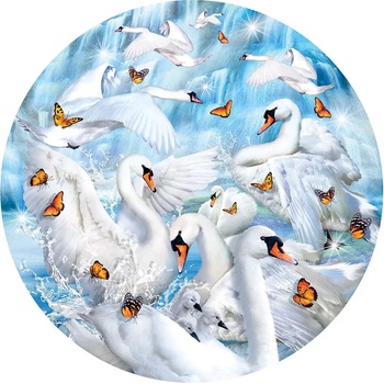 SunsOut - Puzzle Schory - Swan Waterfall - 1 000 piese