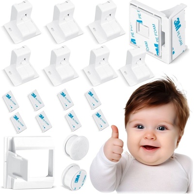 Ricokids Magnetický chránič skříněk 798010 8 ks