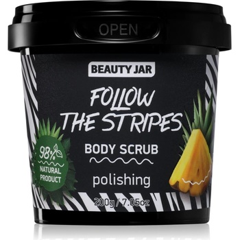 Beauty Jar Follow The Stripes пилинг за тяло с кокосово масло 200 гр