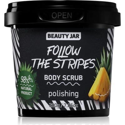 Beauty Jar Follow The Stripes пилинг за тяло с кокосово масло 200 гр