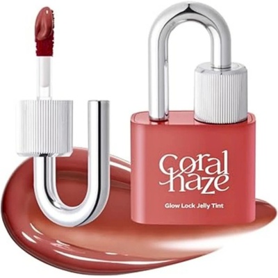 Coralhaze Glow Lock Jelly Tint Gélový tint na pery 104 Caramel 4 g