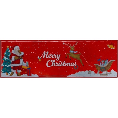 Ruhhy 26464 Merry Christmas červený 160 x 50 cm