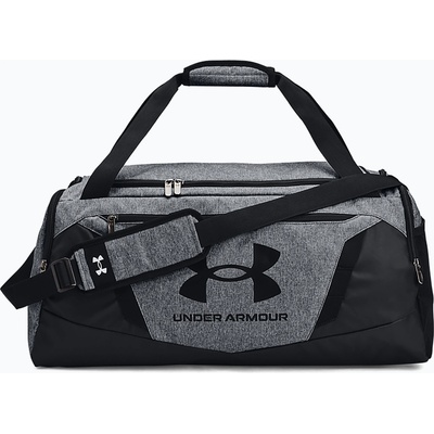 Under Armour Undeniable 5.0 Duffle M 58 l pitch gray medium heather/black/black пътна чанта