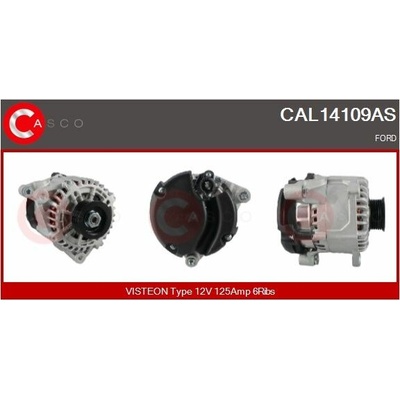 ALTERNATOR 12V 125A CAL14109AS