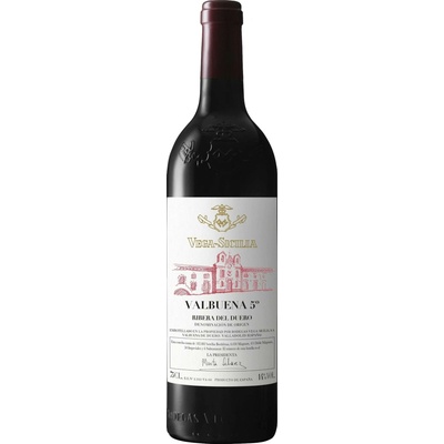 Vega Sicilia Valbuena 5 2020 Červené 14,5% 0,75 l (holá láhev)