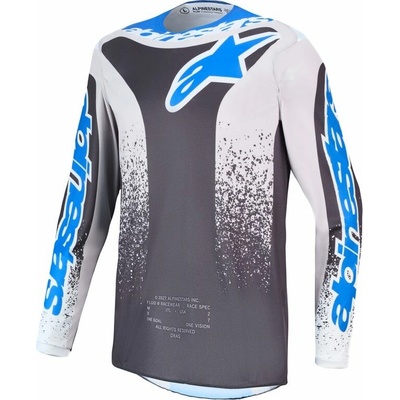 Alpinestars Fluid Drag 2027 tmavá sivá/svetlá sivá/modrá