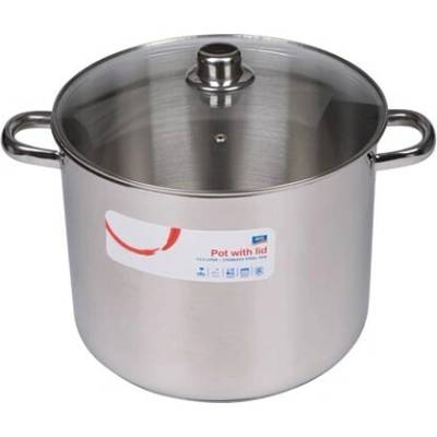 aro Hrnec s vysoký s poklicí 28 cm/ 13,5 l nerez