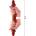ToyJoy Двуслойно силиконово дилдо Foreskin Double Dong 35 см