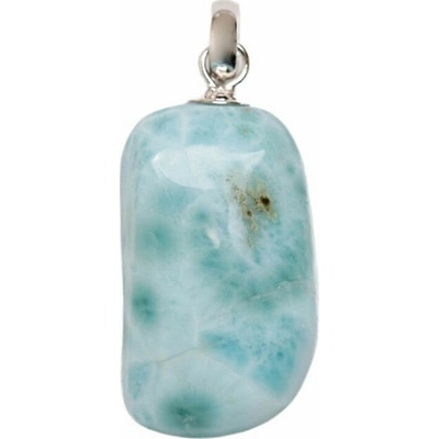 Nefertitis Larimar přívěsek tamblovaný AA kvalita stříbro č. 11 NF63960