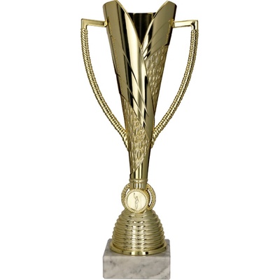 Pohár plastový zlatý 34 cm 10 cm