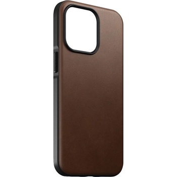 Pouzdro Nomad Rugged Leather MagSafe iPhone 13 Pro hnědé