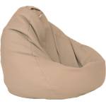 Pufrelax Пуф круша 320л. , Nirvana Grande - Teteron Beige, За открито, Перящ се калъф, Пълнеж от Полистиролни перли