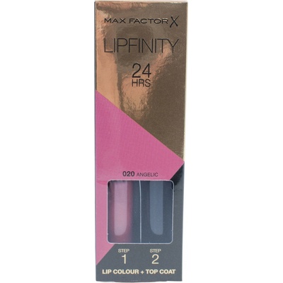 Max Factor Lipfinity 24HRS Lip Colour dlouhotrvající rúž s balzámem 020 Angelic 4,2 g