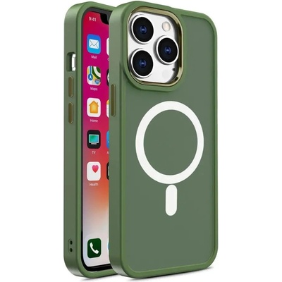 HQWear Кейс HQWear Color Matte MagSafe за iPhone 14 Plus, зелен (9145576278796)