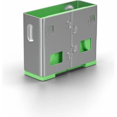 LINDY zámek portu USB USB-Lock sada 10 ks zelená bez klíče 40461