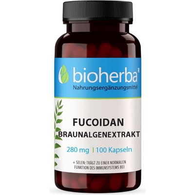 Bioherba Fucoidan extrakt z hnedých rias 280 mg 100 kapsúl
