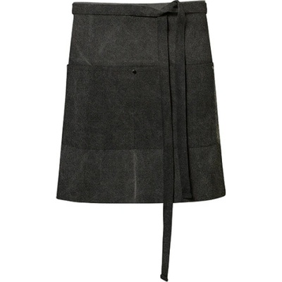 Exner Krátká zástěra do pasu EX197 Black Washed