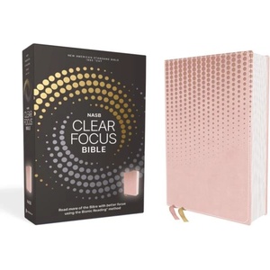 Nasb, Clear Focus Bible, Leathersoft, Pink | Zondervan (ISBN: 9780310465584)