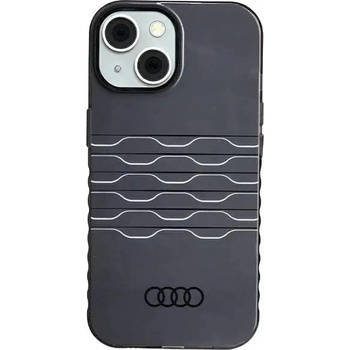 Audi Кейс Audi IML MagSafe за iPhone 15 / 14 / 13, черен (AUDI000051-0)