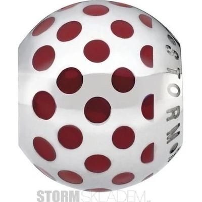 Storm Přívěsek Polka Bead Red 9980352-R