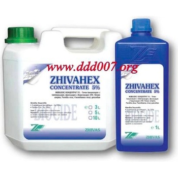ЖИВАС ООД ЖИВАХЕКС 5% за бърза дезинфекция повърхности в рискови зони