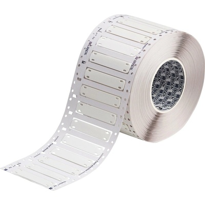 Brady HCM-75x25-B7643-WT / 620331, THT Heatex káblové značky, 75.00 mm x 25.00 mm