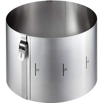 GEFU Кръгла форма за торта GEFU TONDO CLIP с регулиране - Ø16 -> 30 x h15 см (GEFU 14301)