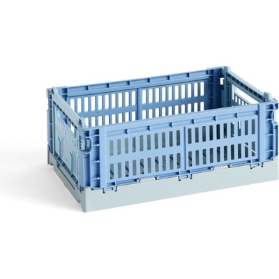 HAY Úložný box Colour Crate Mix S Sky Blue
