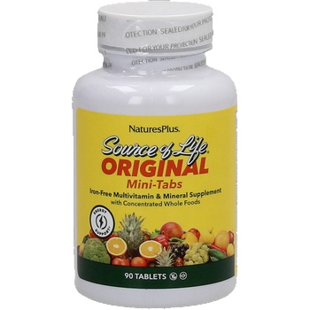 Source of Life Мултивитамини и минерални добавки без желязо - 90 таблетки