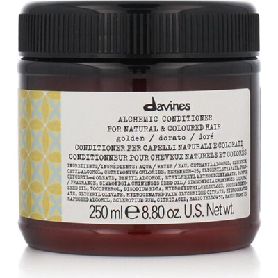 Davines Alchemic Conditioner For Natural & Coloured Hair Tobacco Hydratačný kondicionér na zvýraznenie farby vlasov 250 ml