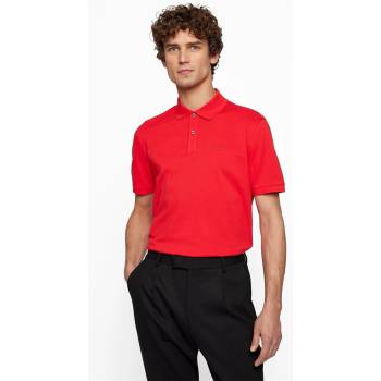 Boss Блуза с яка Boss Men's HBB Pallas Polo Iconic Logo Embroidered Shirt - Medium Red