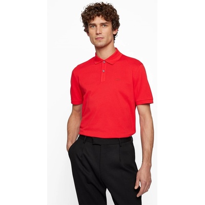Boss Блуза с яка Boss Men's HBB Pallas Polo Iconic Logo Embroidered Shirt - Medium Red