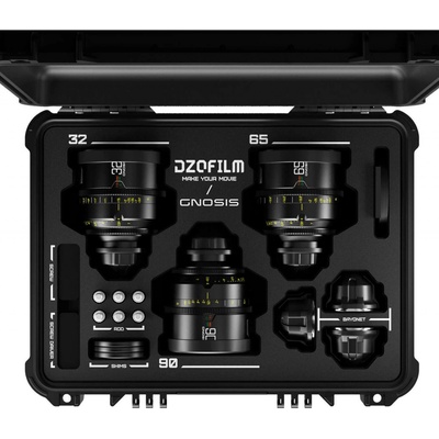 DZOFILM Gnosis 3 Lens Kit Macro 32 / 65 / 90 mm T2,8 metric