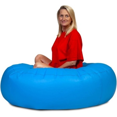 Ecopuf ISLAND ekokoža E20 Tyrkysová