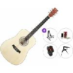 SX SD304T Premium SET Natural Акустична китара