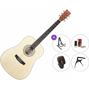 SX SD304T Premium SET Natural Акустична китара