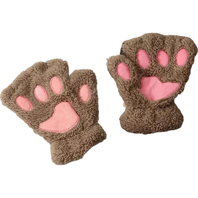 HARAHU Безпръстови ръкавици pa-21324 - Кафяви2 kp21324 (pa-21324)