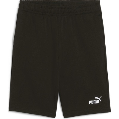 Puma Essentials NO1 LOGO JERSEY shorts 10 B čierna biela